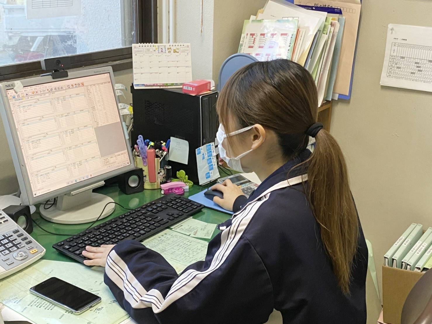 特別養護老人ホーム梅花園栄養課です